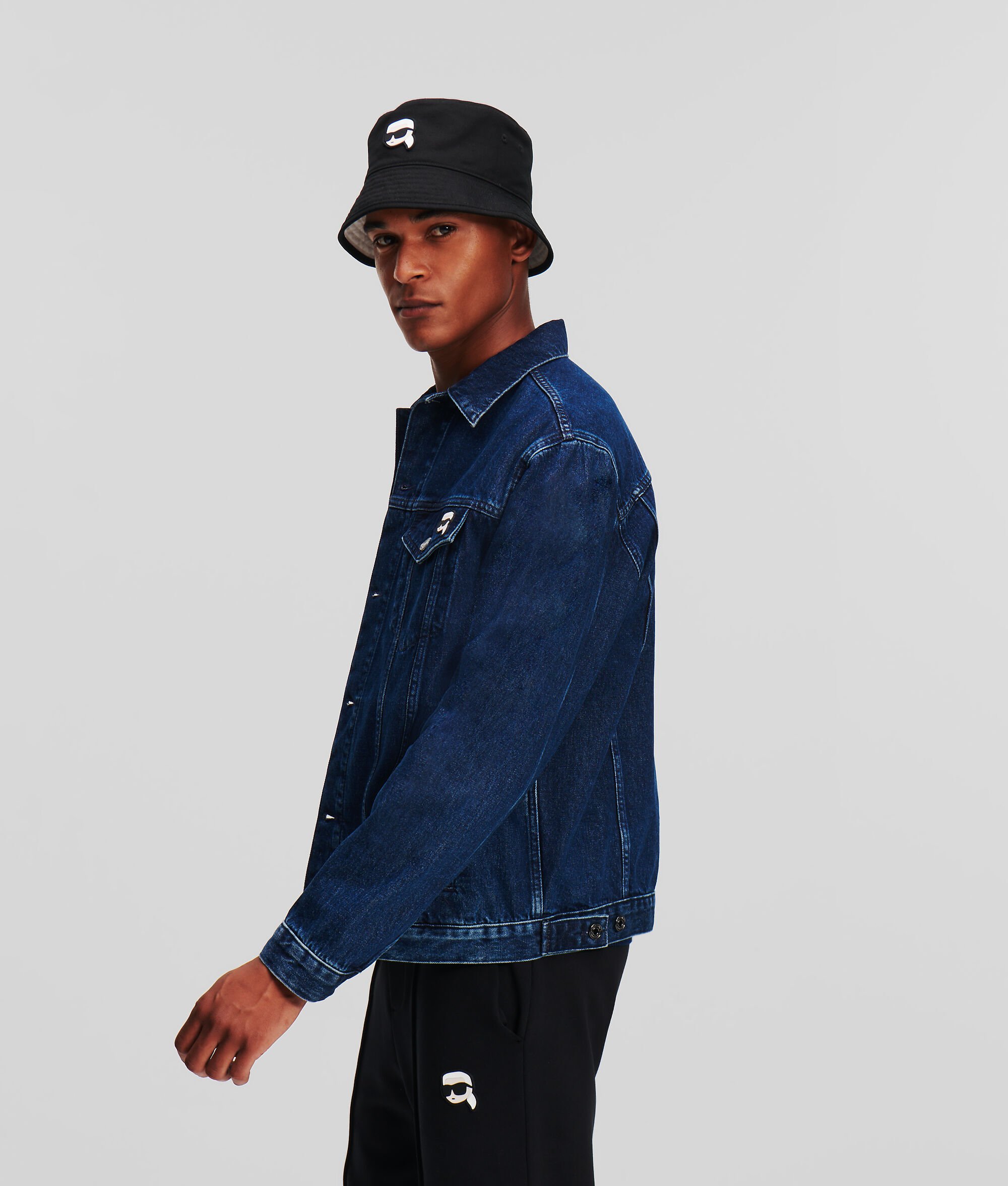 (image for) Powerful K/IKONIK SLIM-FIT DENIM JACKET